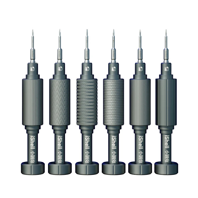 Set Herramientas Desmontaje Interno MECHANIC IShell Min 6 en 1 (Destornillador Precisión Alta Dureza Phillips/Pentalobe) para iPhone