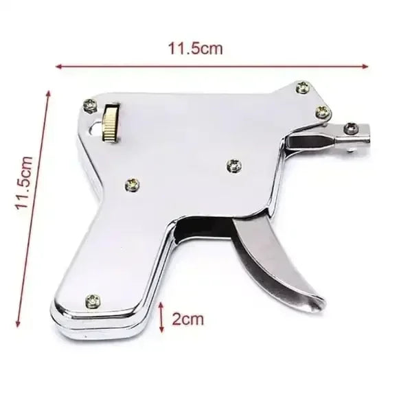 Kit Herramienta Apertura Puertas Acero Inoxidable (Ganzúa/Llave Bump/Pistola Pick) Reparación Cerrajería
