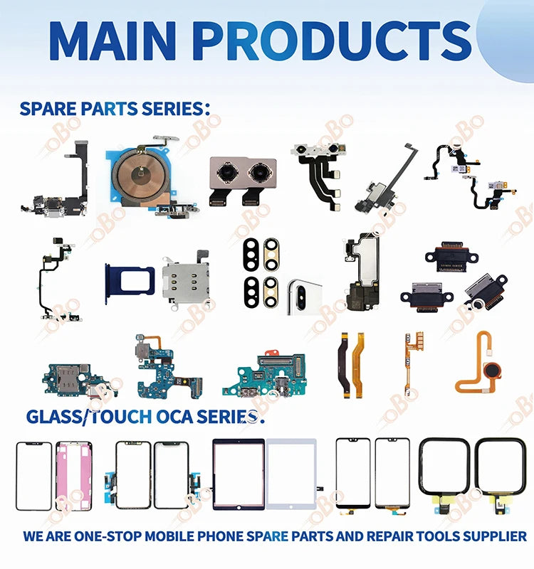 Altavoz Inferior (Buzzer Ringer) Flex Cable Repuesto para iPhone 11-15 Plus/Pro/Max/XR