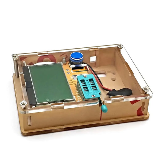 Tester Transistor ESR-Meter Mega328 Digital V2.68 (ESR-T4) - Medidor Diodo, Triodo, Capacitancia, MOS/PNP/NPN/LCR (Pantalla LCD 12864)