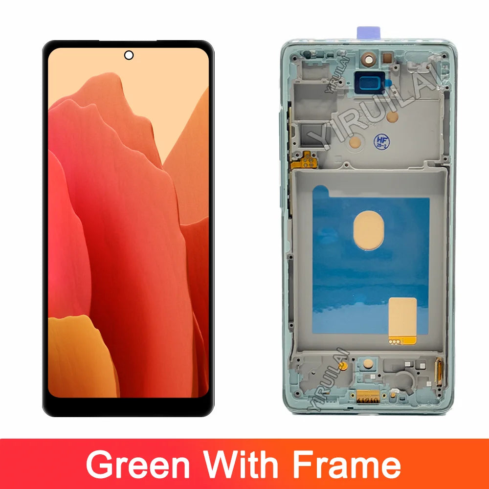TFT S20FE LCD para Samsung S20 FE pantalla LCD SM-G781 G7810 G781U G781B con marco de pantalla táctil reemplazo del ensamblaje del digitalizador