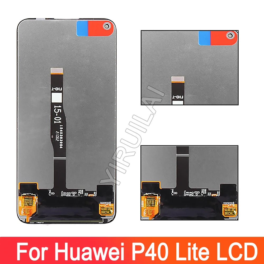 For Huawei P40 Lite JNY-LX1 LCD Display 10 Touch Screen Replacement For Nova 7i JNY-LX2, P 40 Lite Lcd Screen Nova 6 SE Display