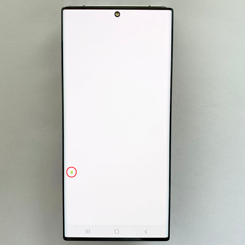 Pantalla 6.8" Super AMOLED con Marco y Digitalizador Táctil para Samsung S22 Ultra (S22U/S908B/S908U) (Con Defecto Estético)