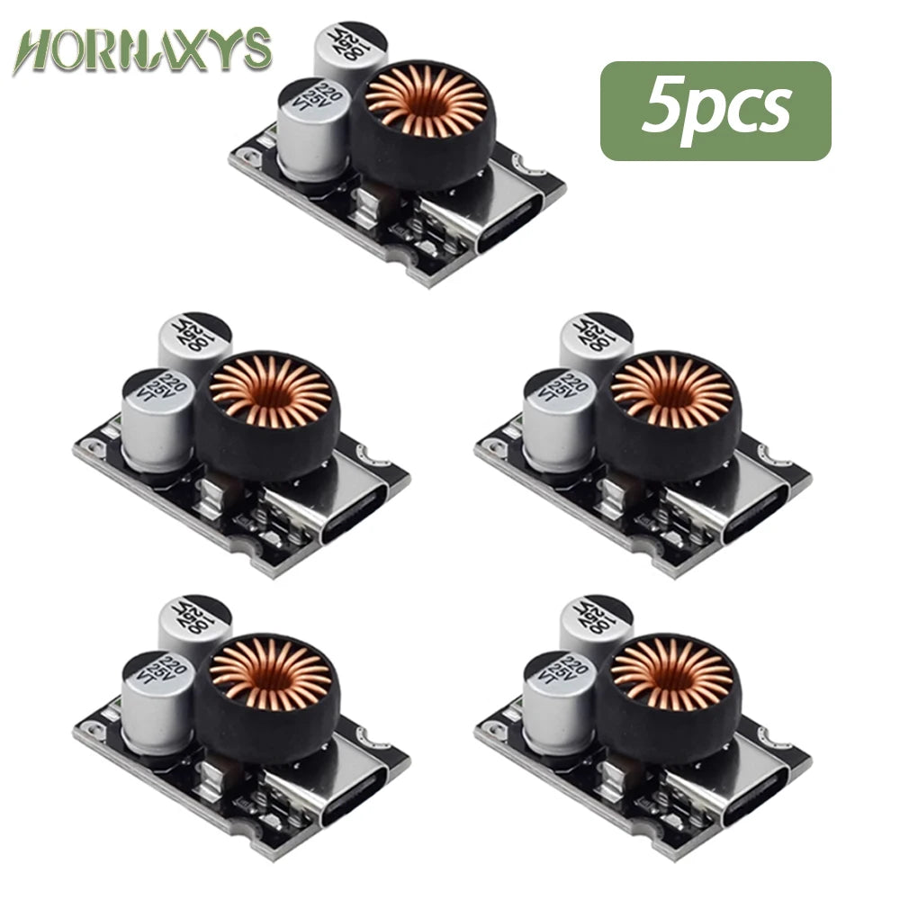 Lote 5/10 Pcs Módulo Carga Rápida PD 65W USB-C Soporta PD3.1/QC3.0/SCP/PPS 5V-20V