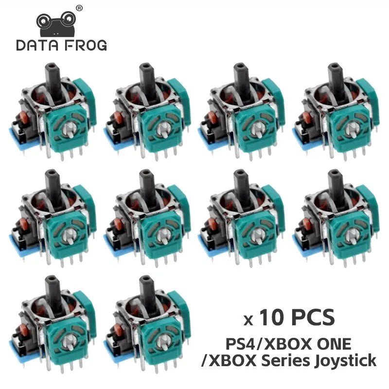 Joystick Analógico 3D DATA FROG Repuesto para Control PS5/PS4/Switch Pro/Xbox One Thumbstick Reparación Accesorios (2023)