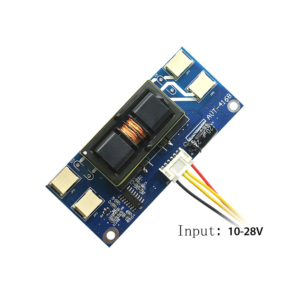 Placa Driver Backlight LED Universal TV 10-24" Boost Corriente Constante Inverter Laptop LCD (4 Lámparas CCFL)