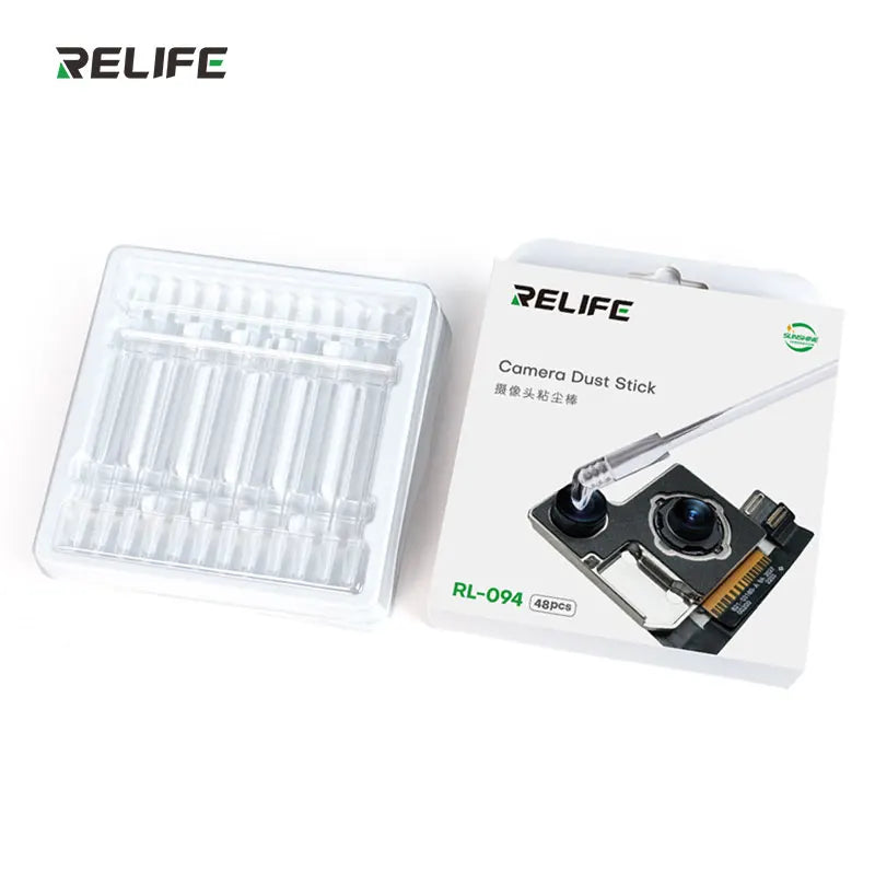 RELIFE RL-094 48PCS Camera Lens Cleaner Stick Synthetic Resin Gel Stick for iPhone Android Camera Lens Dust No damage The Chip