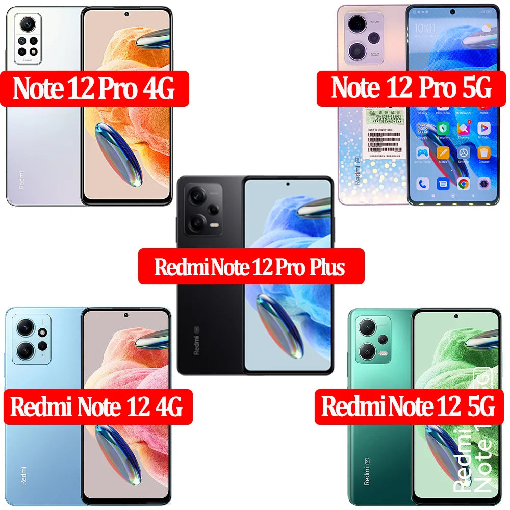 Protective Glass For Redmi Note 14 13 Pro 5G Screen Protectors Redmi Note13 12 11 10 Pro Tempered Glass & Lens Film Nota 12 Pro Plus Pelicula Cristal Templado For Redmi Note 14 Anti-Scratch Phone Front Film