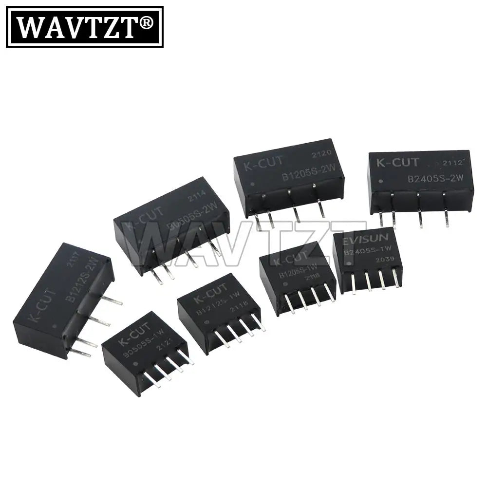 Módulo Fuente Alimentación Regulada Aislada DC-DC 1W/2W (B0505S, B0303S, B1205S, B2405S, B1212S, A1212)