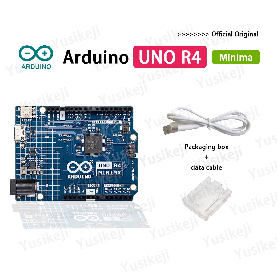 Kit Placa Controladora Arduino UNO R4 (Edición Minima / WiFi) Original