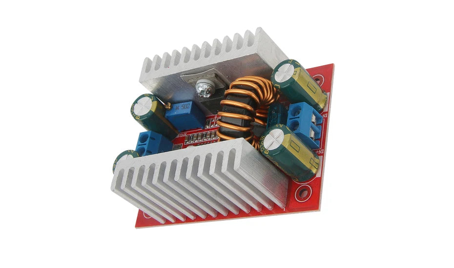 Módulo Convertidor Boost DC-DC 400W 15A Step-Up Corriente Constante Driver LED 8.5-50V a 10-60V