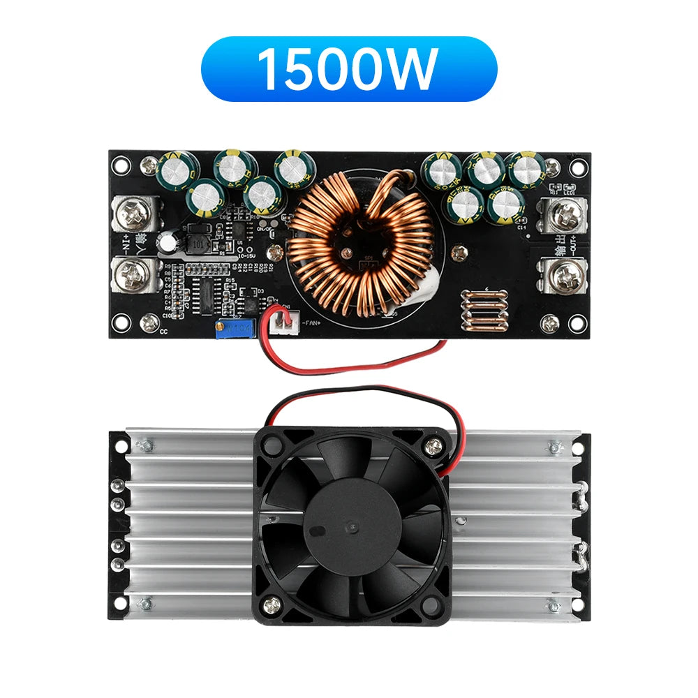 Módulo Convertidor Buck DC-DC 1500W 50A / 1200W 30A Step-Down 15V-90V a 2.5V-72V Regulador Voltaje