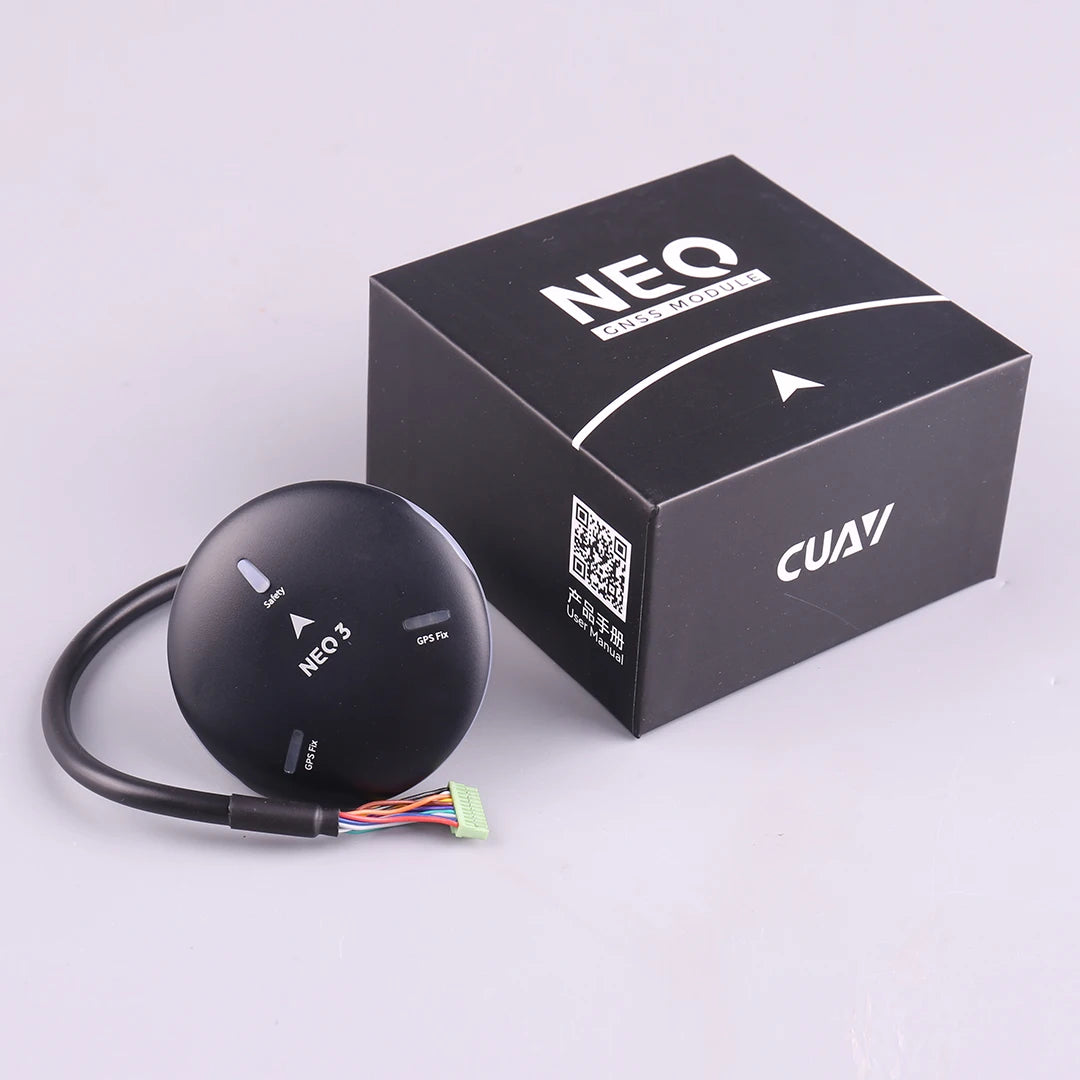 Módulo GNSS GPS CUAV NEO 3 (U-blox M9N) con Compás para Pixhawk (Soporta Ardupilot/PX4 Navegación UAV)