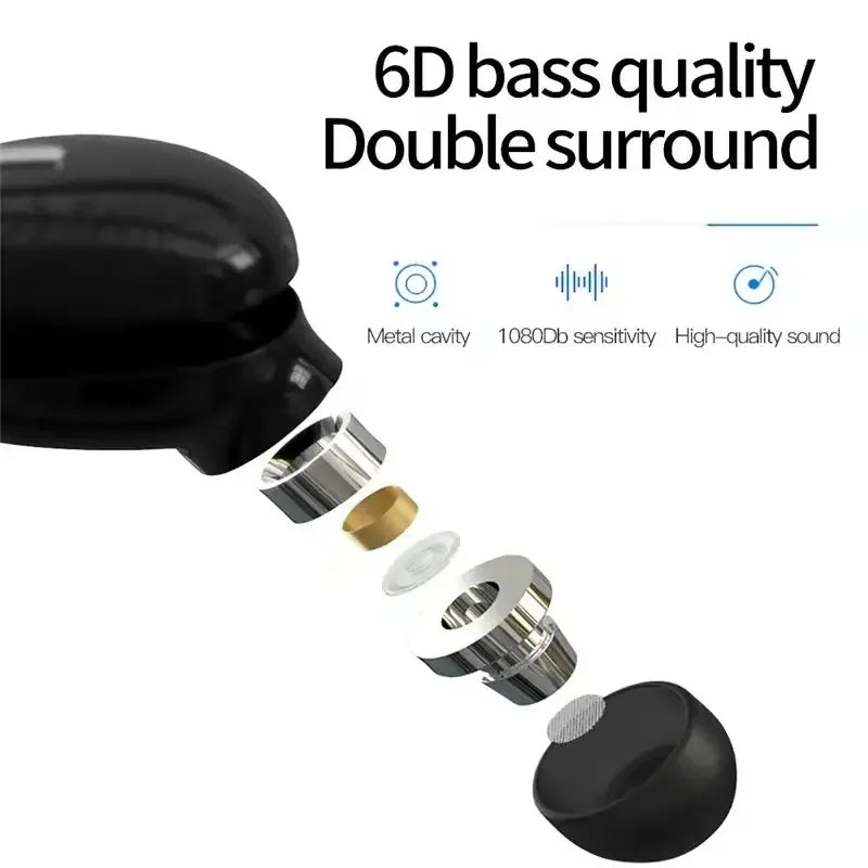 Auricular Inalámbrico X9 Bluetooth 5.0 con Micrófono (Single In-Ear Deportivo, Sonido Estéreo) para Xiaomi/Huawei