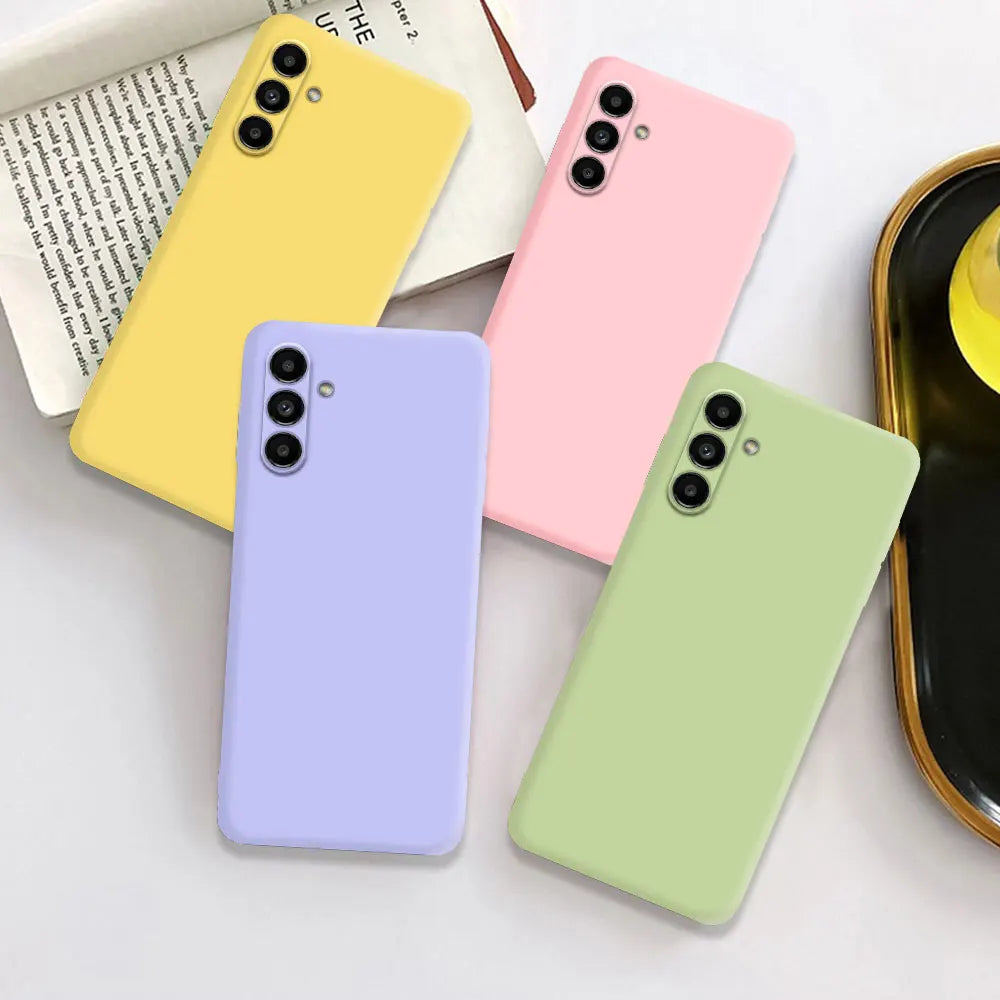 Funda Silicona Líquida Original Antichoque para Samsung Galaxy A05/A05S/A15/A25/A35/A55 (4G/5G)