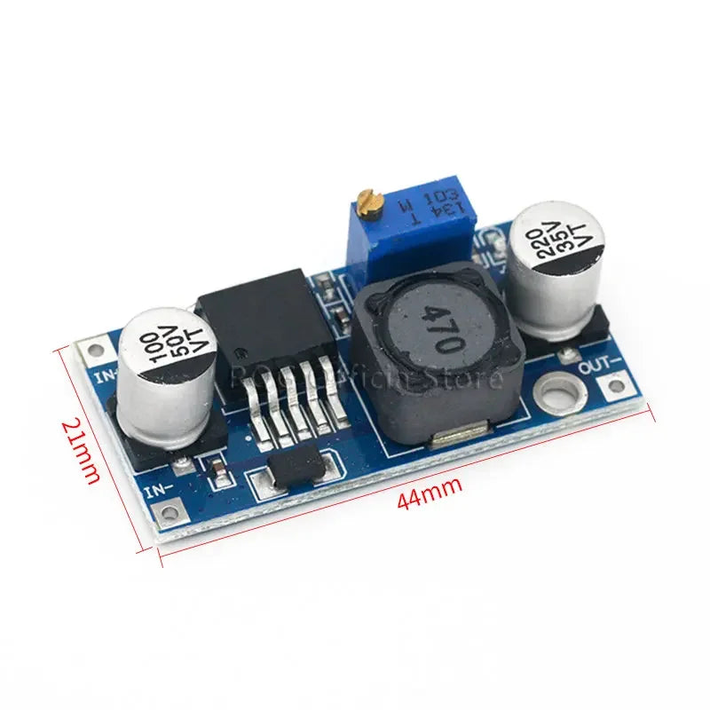 Módulo Fuente Alimentación Step-Down LM2596S DC-DC 3A Ajustable 24V/12V/5V/3V