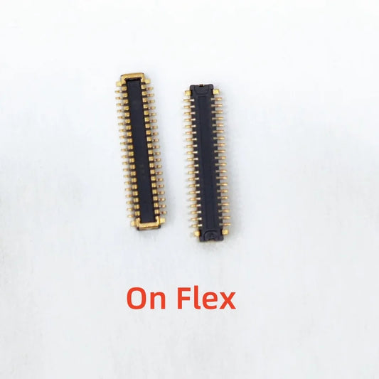 5-10Pcs 40Pin LCD Display Screen Connector MainBoard FPC For Xiaomi Redmi Note7pro note 7 pro Plug On Board