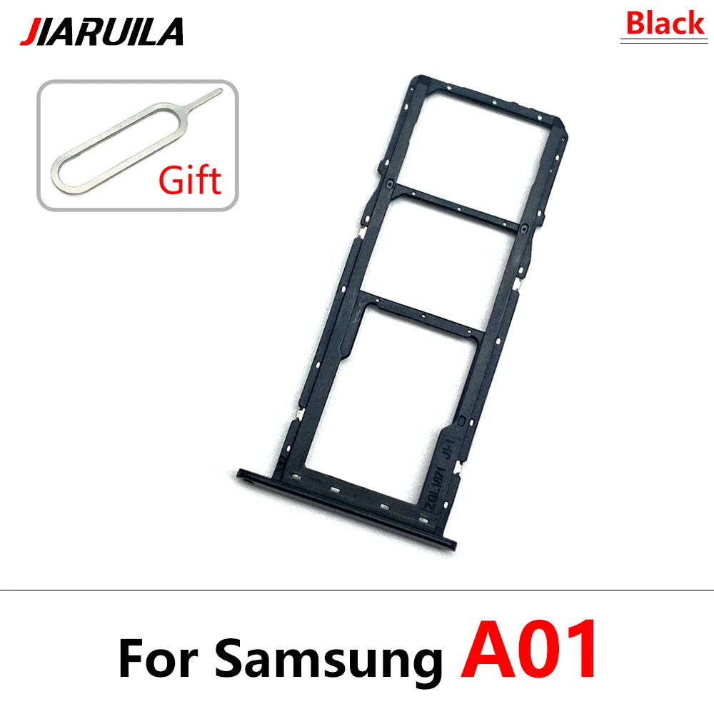 Bandeja Porta Doble Tarjeta SIM / SD (Repuesto con Pin) para Samsung Galaxy A01 Core / A02 / A11