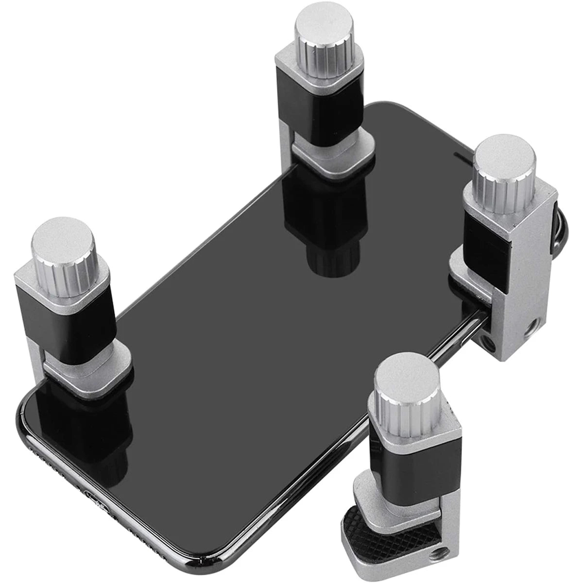 Abrazaderas Ajustables Reparación Pantalla Teléfono Móvil (Herramienta Reacondicionamiento Fijación Clip Sujeción) (1/4 Unidades)