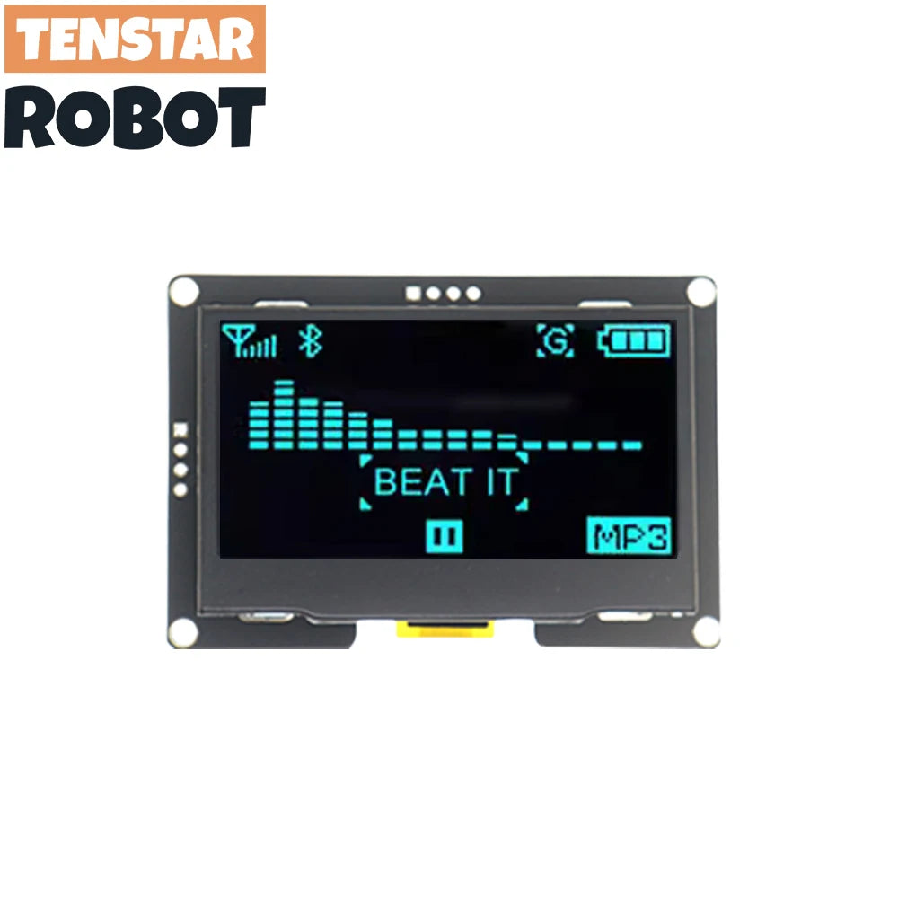 OLED 2.4" 2.42 Inch 128x64 LCD Display SSD1309 12864 4 Pin IIC I2C SPI Serial Interface