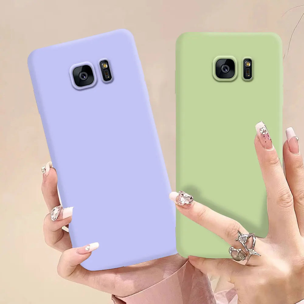 Funda Carcasa Silicona Mate para Samsung Galaxy S7 / S7 Edge (Coque)