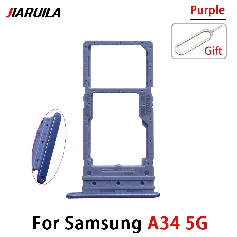 Bandeja Porta SIM/Micro SD para Samsung A34/A42 5G/A54 - Adaptador Slot Chip