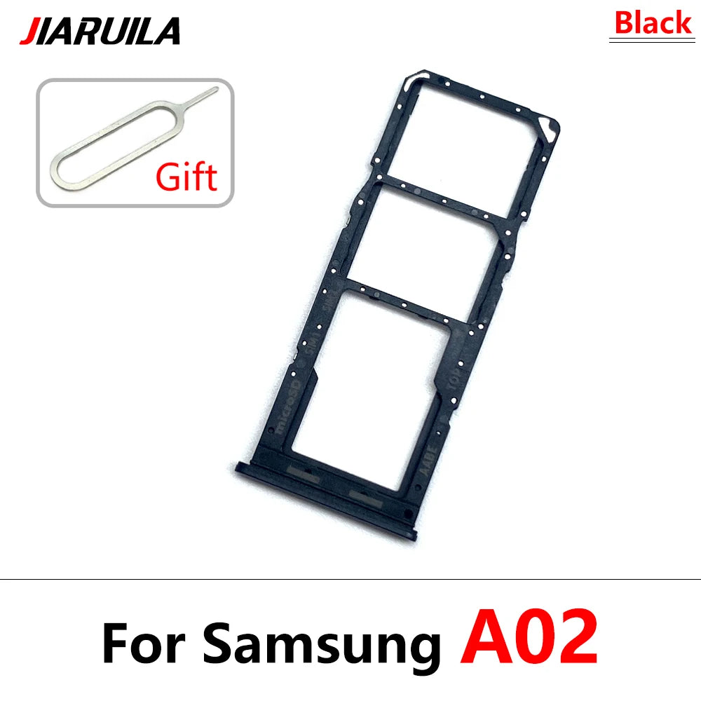 Bandeja Porta Doble Tarjeta SIM / SD (Repuesto con Pin) para Samsung Galaxy A01 Core / A02 / A11