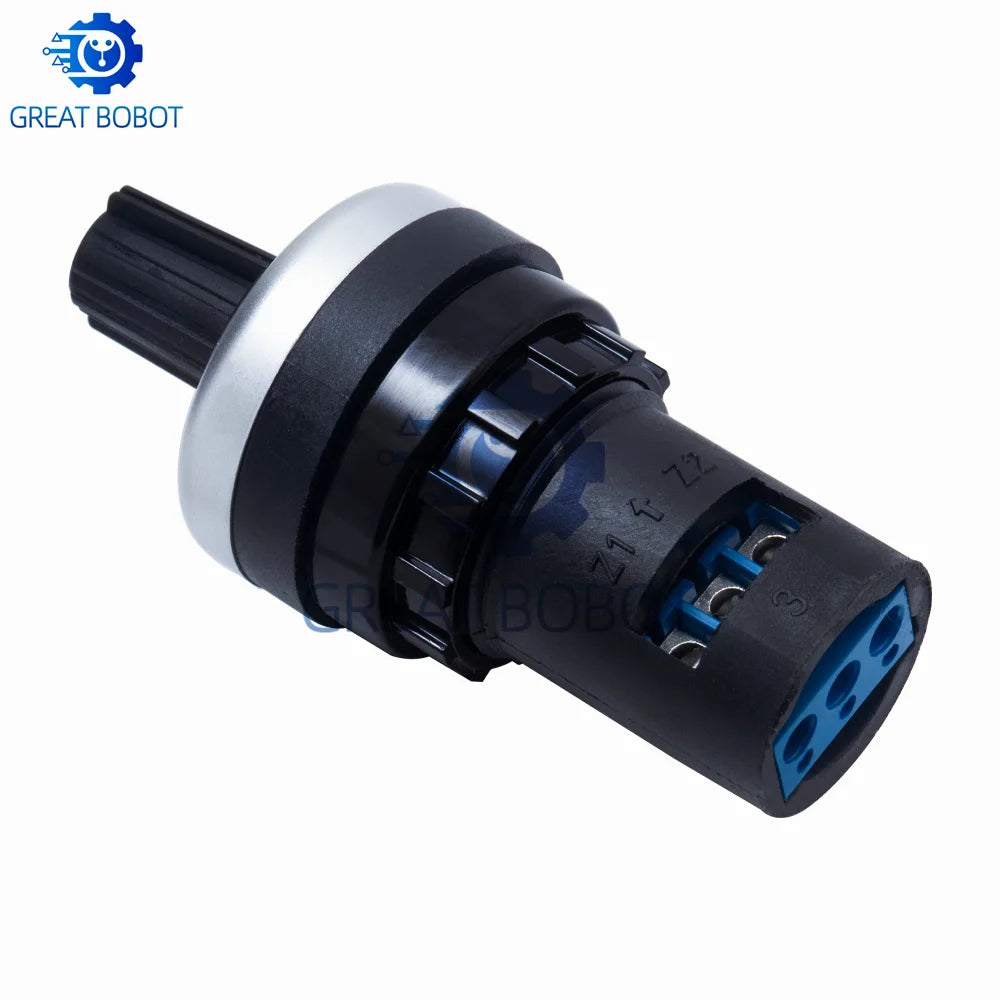 BS LA42DWQ-22 1K 2K 5K 10K 20K 50K 100k 200k 500K 22mm Diameter Pots Rotary Potentiometer Resistance Switch for arduino