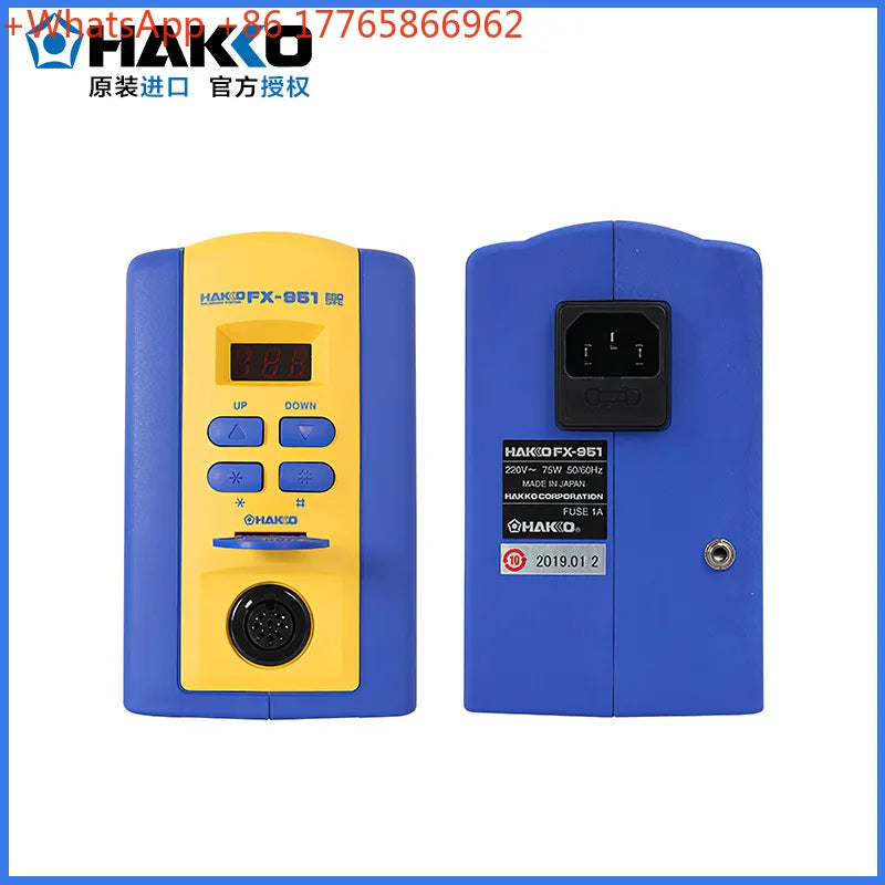 HAKKO FX951 Digital Soldering Station 100% Original 220v ESD Safe Electronic Welding Iron Lead-Free PCB Repair Tool