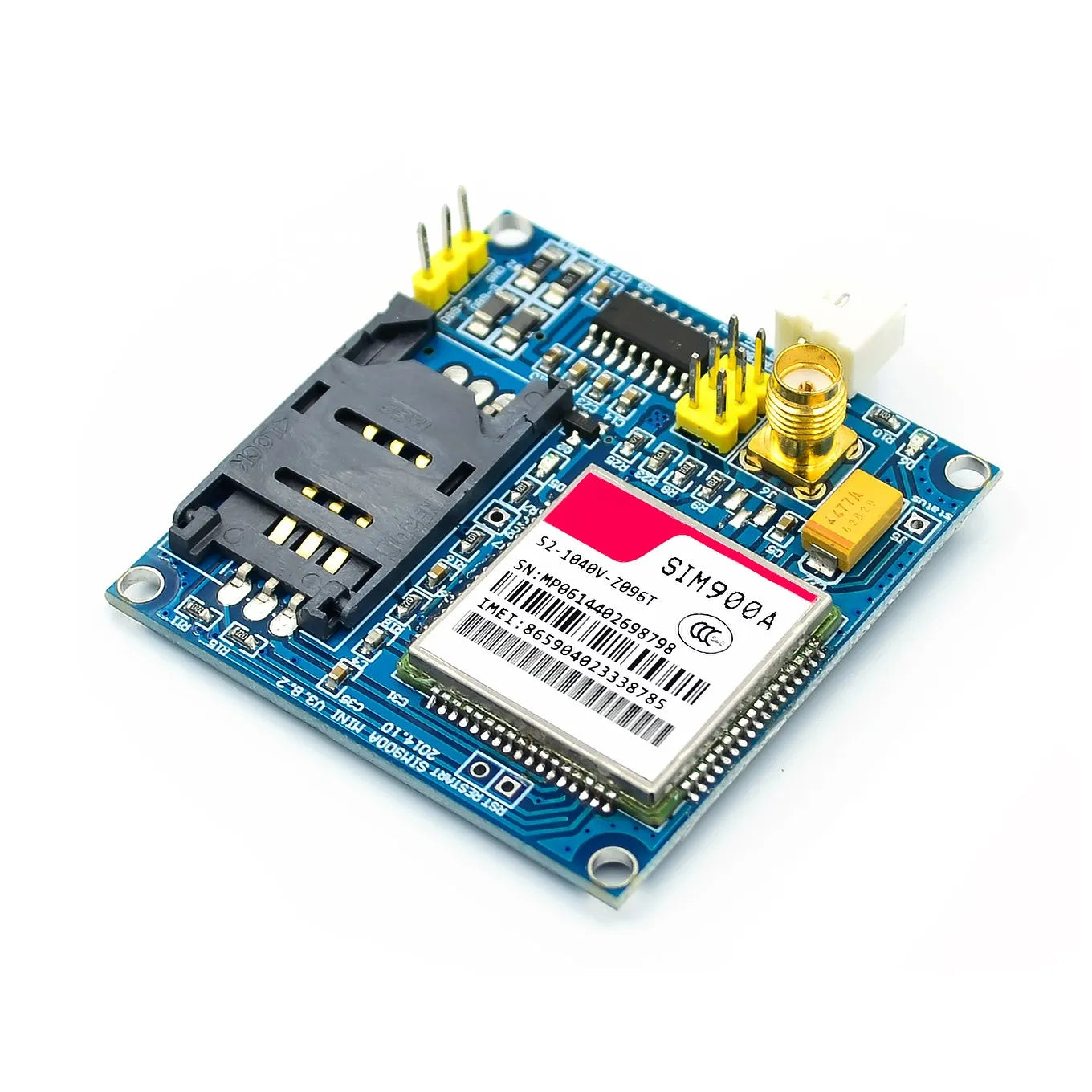 Kit Módulo Extensión Inalámbrica GSM/GPRS SIM900A / SIM900 V4.0 con Antena Probada para Arduino
