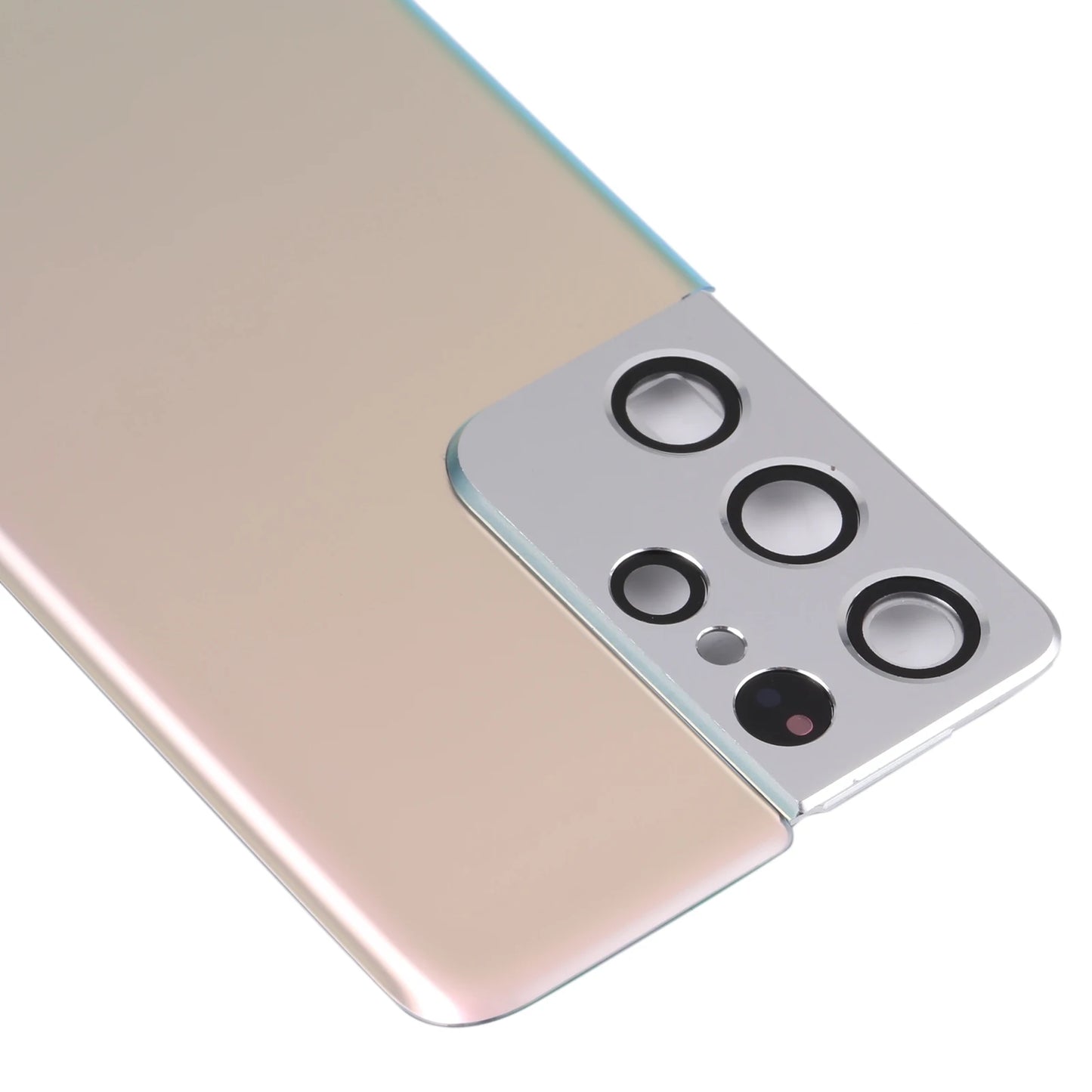 Tapa Trasera Batería con Cubierta Lente Cámara para Samsung Galaxy S21 Ultra 5G (Repuesto Reparación Teléfono)