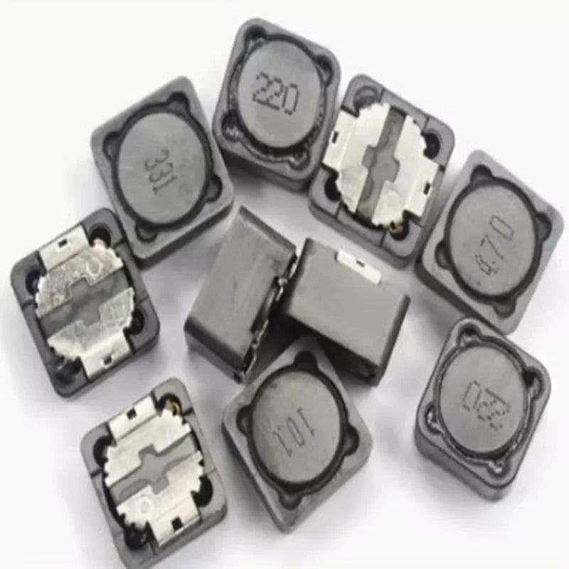 Inductor Potencia SMD Blindado CD127R (12x12x7mm) - Varios Valores (4.7uH a 100uH) - Lote 10 Piezas