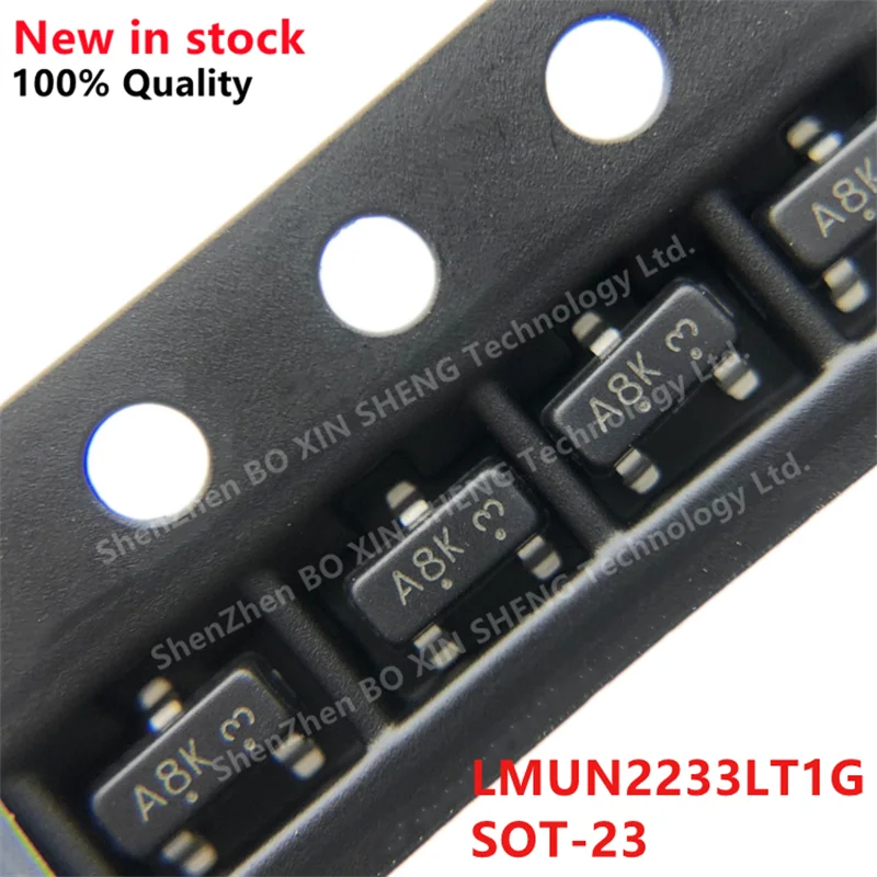 Transistor Digital NPN MMUN2233L (A8K) SMD SOT-23 - Lote 50 Piezas