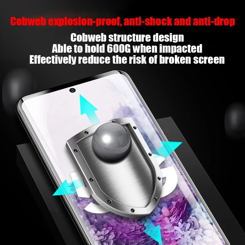 Film Hidrogel Protector Pantalla para Samsung Galaxy S8-S25 Ultra/Plus/FE / Note 8/9/10/20 Plus (Pack 4 Unidades)