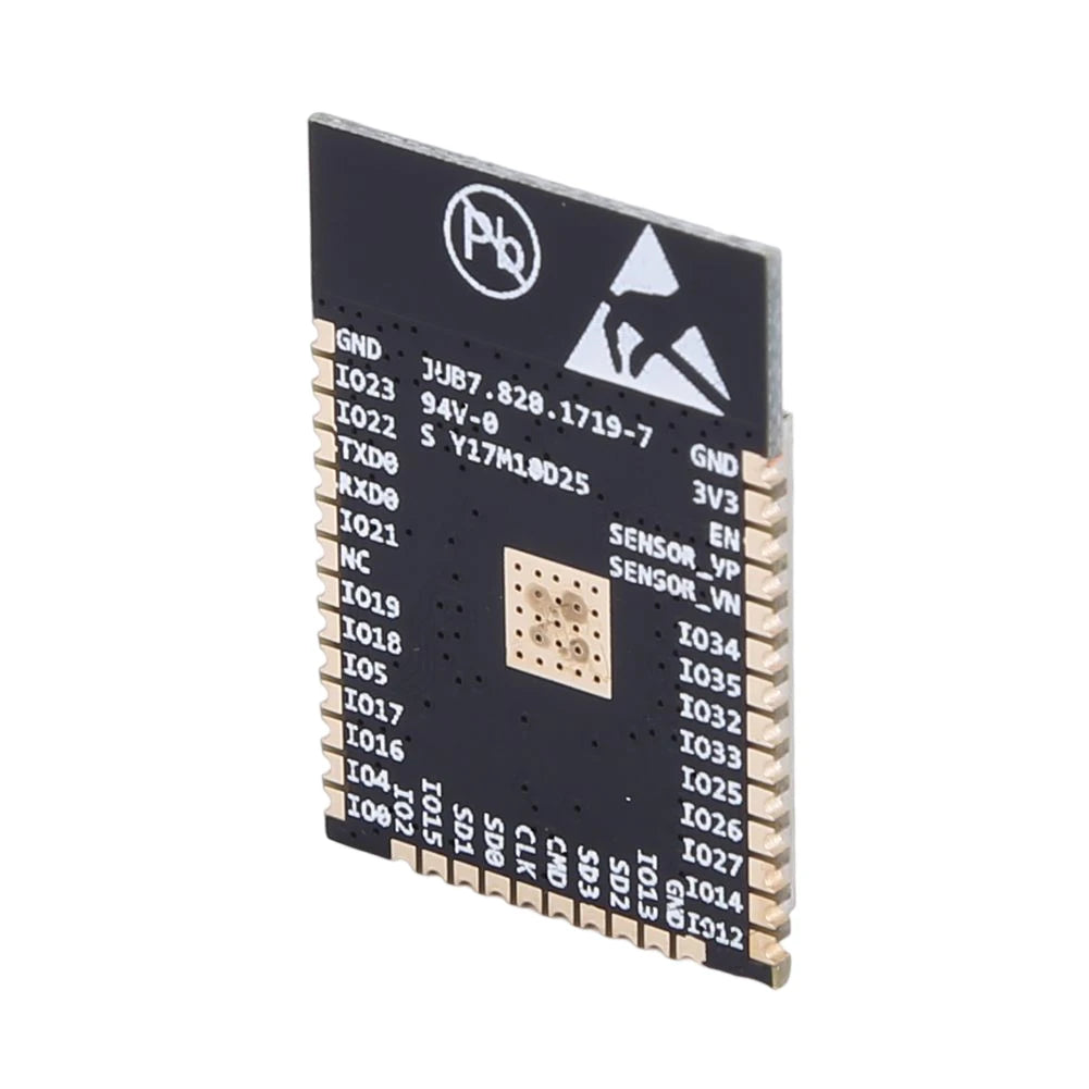 Módulo WiFi Inalámbrico ESP-WROOM-32 / ESP32 / ESP32S / ESP32U (150 Mbps, CPU Doble Núcleo, Sensor Hall)