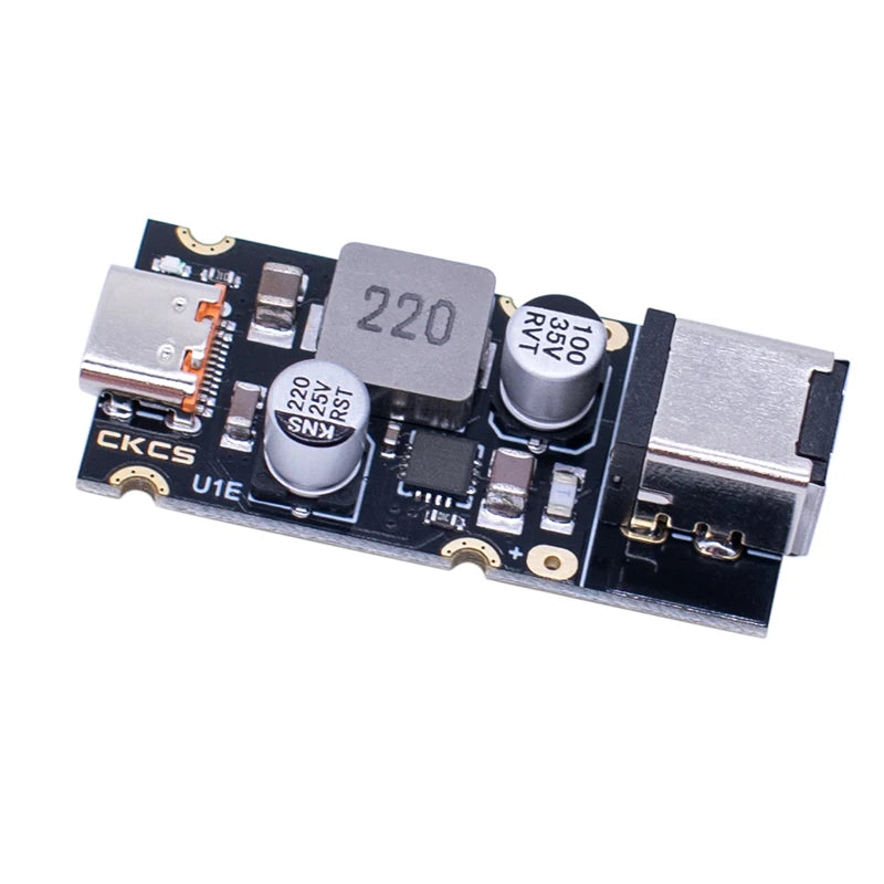 Módulo Carga Rápida CKCS PD 65W USB-C Soporta Apple PD3.1/PPS/QC3.0/Huawei SCP