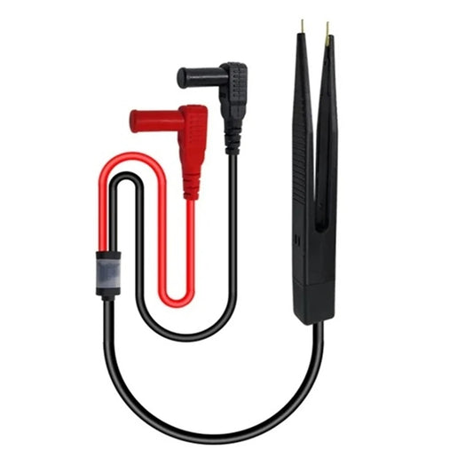 Pinzas Prueba SMD Cleqee P1510 para Componentes LCR Multímetro Tester Punta Sonda Cable