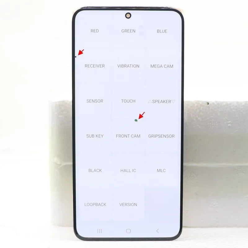Pantalla Super AMOLED con Digitalizador Táctil para Samsung Galaxy S23 5G (S911F/S911U/S911B/DS) (Con Defecto Estético)