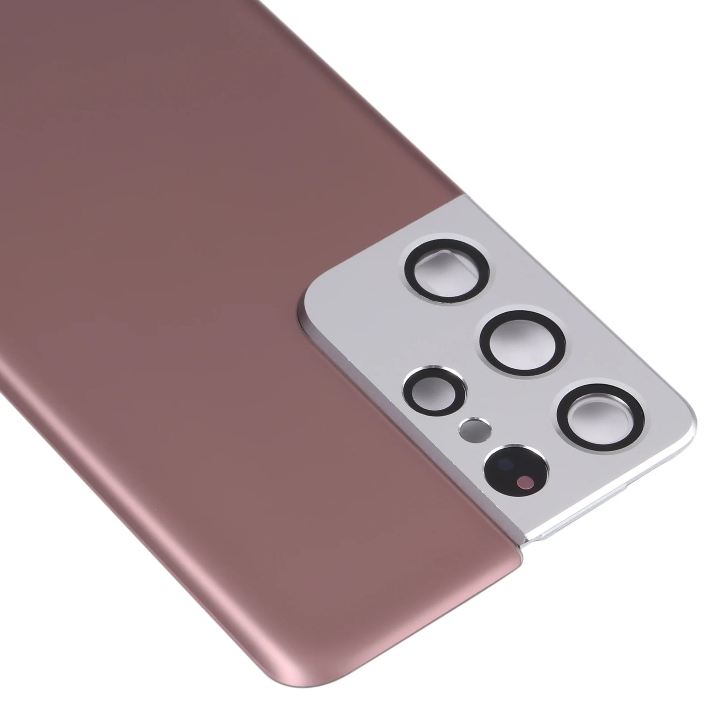 Tapa Trasera Batería con Cubierta Lente Cámara para Samsung Galaxy S21 Ultra 5G (Repuesto Reparación Teléfono)