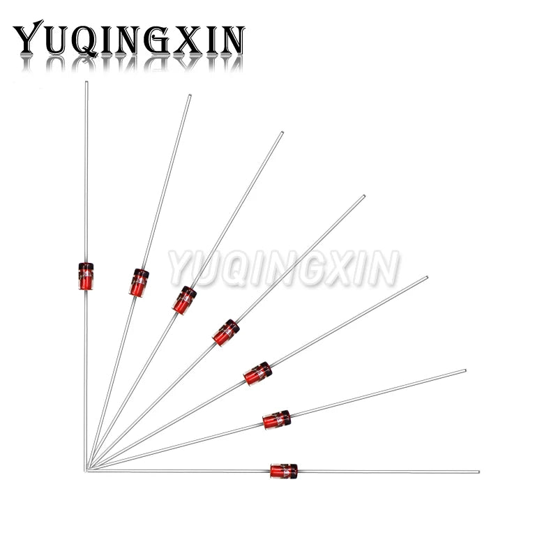 Kit Muestrario Diodos Zener (0.5W / 1/2W, 3.3V-30V, 14 Valores x 10 Unidades, DO-35) DIY - Pack 140 Piezas