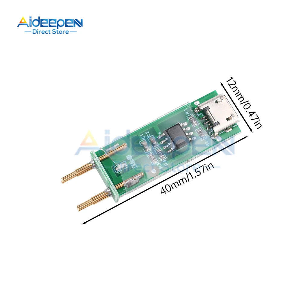 Tester Optoacoplador 4-Pin Herramienta Prueba Online Placa Reparación Electrónica Interface USB-C/Micro-B Específico