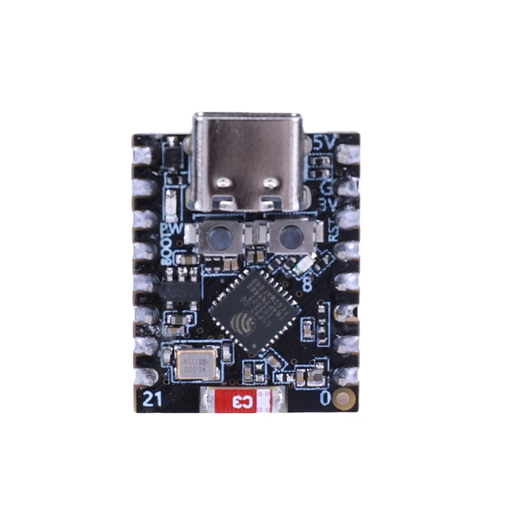 Placa Desarrollo ESP32-C3 SuperMini WiFi Bluetooth compatible IoT Core Board para Arduino (1-10 Unidades)
