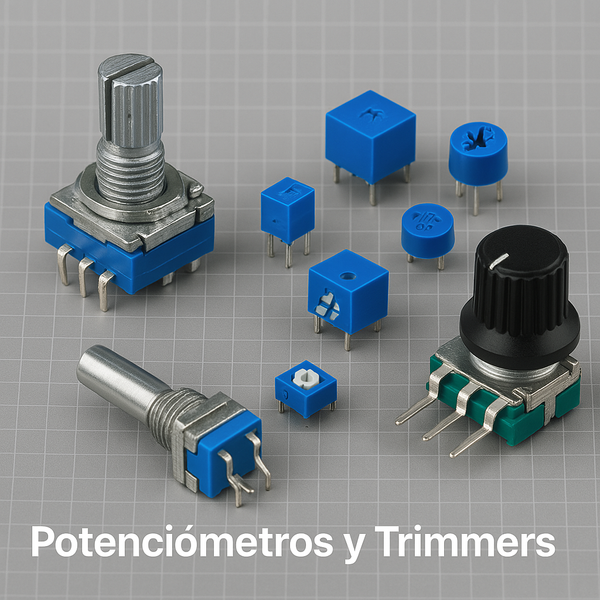 Potenciómetros y Trimmers
