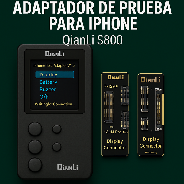 Adaptadores de prueba – Test rápido de pantallas y funciones móviles