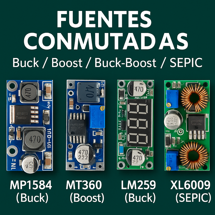 Fuentes Conmutadas – Buck / Boost / Buck-Boost / SEPIC
