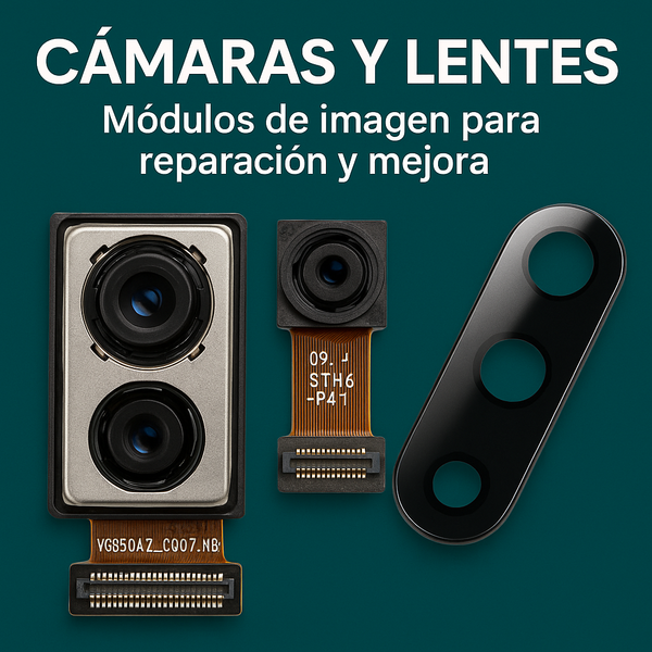 Cámaras y Lentes para Celular – Módulos de imagen y protectores ópticos