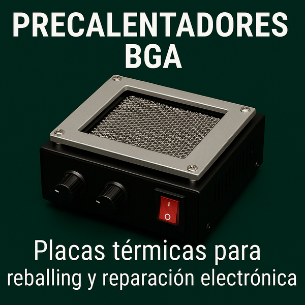 Precalentadores para BGA – Placas calefactoras infrarrojas y de contacto