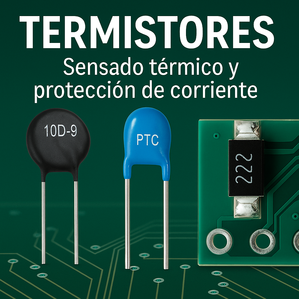 Termistores – NTC y PTC para sensores, protección y control térmico