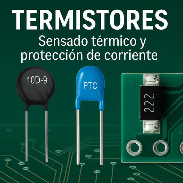 Termistores – NTC y PTC para sensores, protección y control térmico