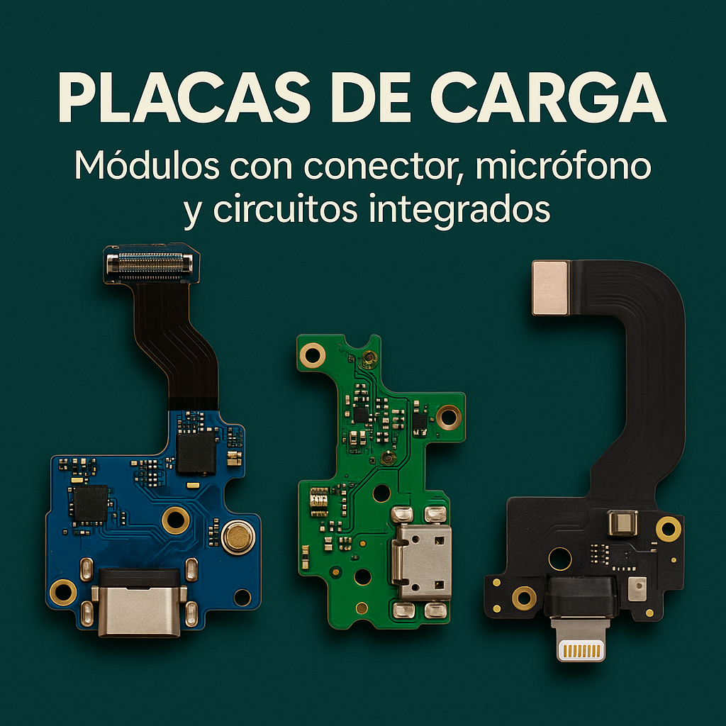 Módulos y Placas de Carga – Conectores y circuitos integrados para smartphones